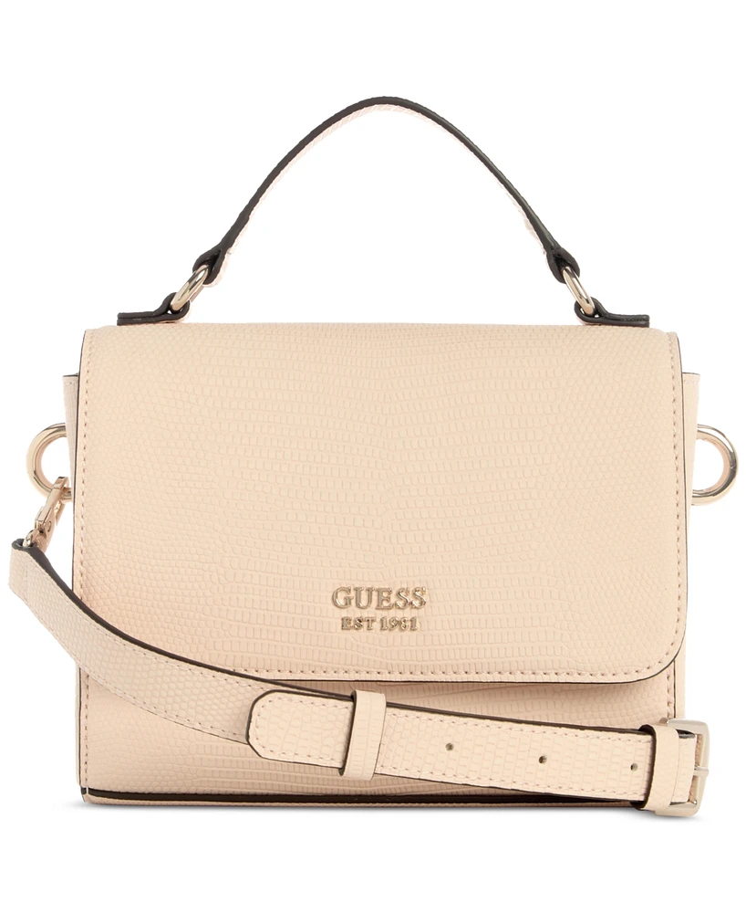 Guess Lyndi Mini Top Handle Flap Crossbody