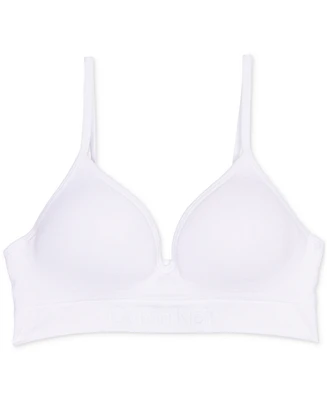 Calvin Klein Big Girls Seam-free Embossed Hybrid Bra