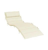 Sun Lounger Cushion 70.9"x23.6"x1.6" Oxford Fabric