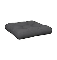 vidaXL Pallet Cushions pcs Anthracite Fabric