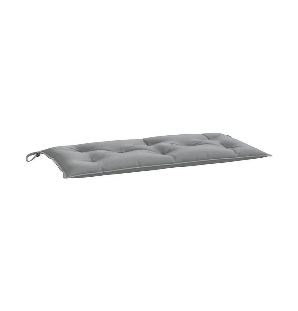 vidaXL Garden Bench Cushion Gray 39.4"x19.7"x2.8" Oxford Fabric
