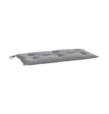 vidaXL Garden Bench Cushion Gray 39.4"x19.7"x2.8" Oxford Fabric