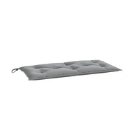 vidaXL Garden Bench Cushion Gray 39.4"x19.7"x2.8" Oxford Fabric