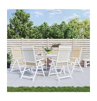 vidaXL Highback Chair Cushions 6 pcs Beige Oxford Fabric