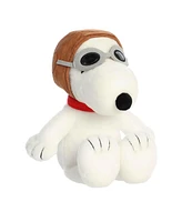 Aurora Large Flying Ace Peanuts Adorable Plush Toy White 12.5"