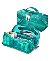 Byootique Portable Makeup Bag Zippered Water-resistant Organizer