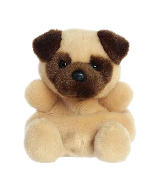 Aurora Mini Frankie Pug Palm Pals Adorable Plush Toy Brown 4.5"