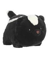 Aurora Medium Scooter Skunk Spudsters Adorable Plush Toy Black 10.5"