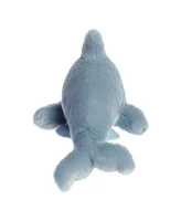 Aurora Mini Dancing Dolphin Shoulderkins Adorable Plush Toy Gray 3.5"