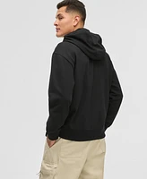 Mode of One Men's Relaxed-Fit Full-Zip French Terry Hoodie, Exclusively at Macy's