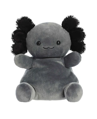 Aurora Medium Party Sized Onyx Axolotl Palm Pals Adorable Plush Toy Black 12