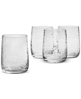 Oake Clear Textured Double Old-Fashioned Glasses, Set of 4, Exclusively at Macy's