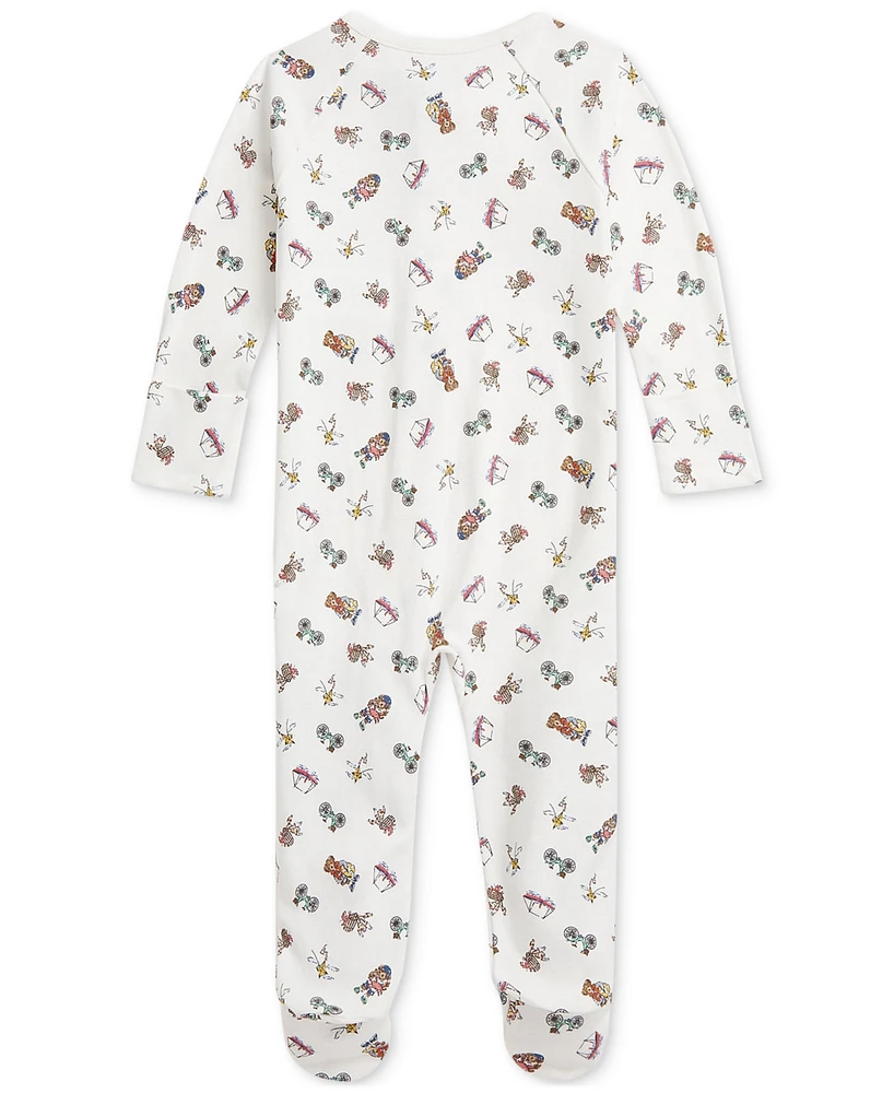 Polo Ralph Lauren Baby Boys Cotton Footed Coverall