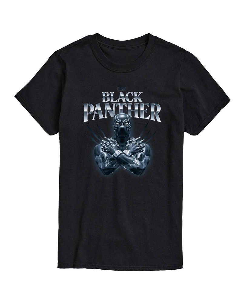 Airwaves Men's Black Panther Short Sleeve T-Shirt