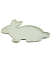 Haven 14" Easter Bunny Stoneware Serving Platter