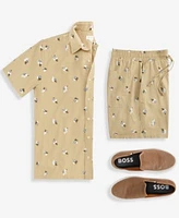 Sun Stone Mens Floral Shirt Drawstring Shorts Exclusively At Macys