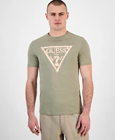 Guess Men's Slim-Fit Triangle Logo Graphic T-Shirt