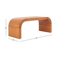 Safavieh Liasonya Curved Coffee Table