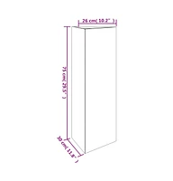 Garden Planter 11.8"x10.2"x29.5" Corten Steel