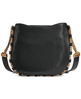 Donna Karan New York Batiste Leather Triple Compartment Crossbody