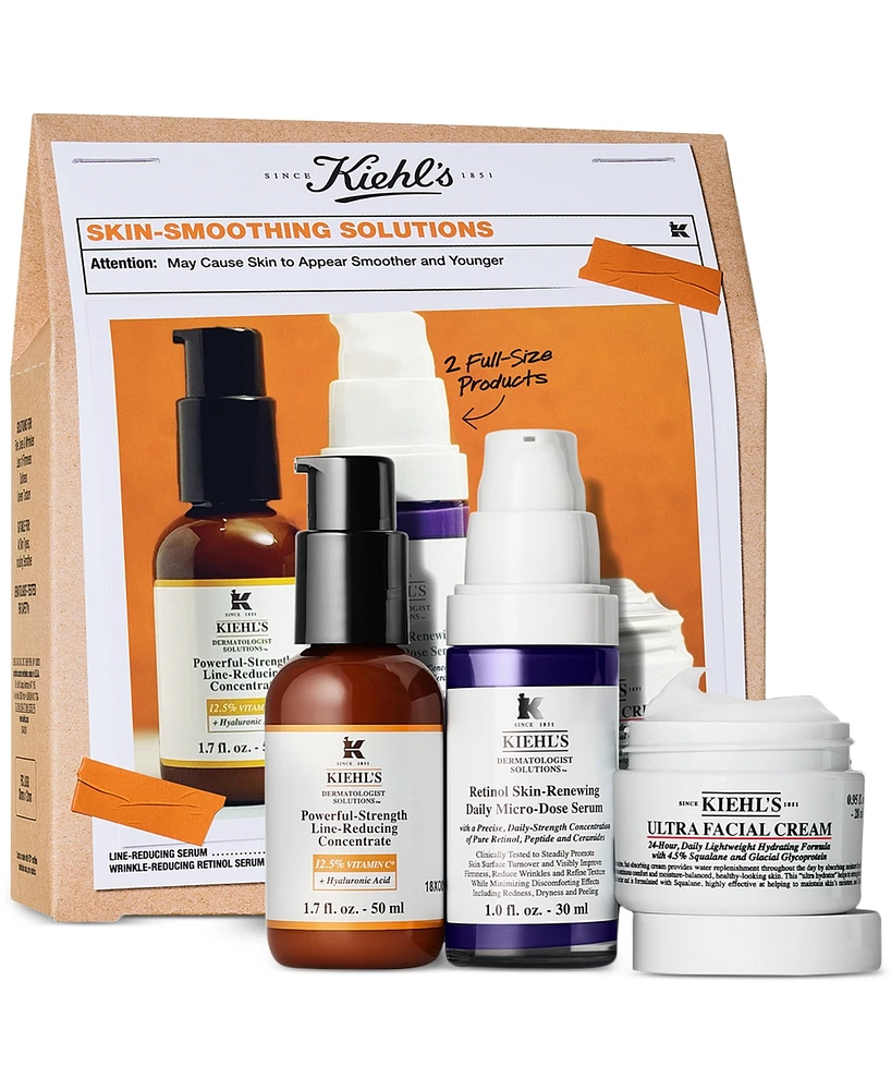 Kiehl's Since 1851 3-Pc. Skin-Smoothing Solutions Set