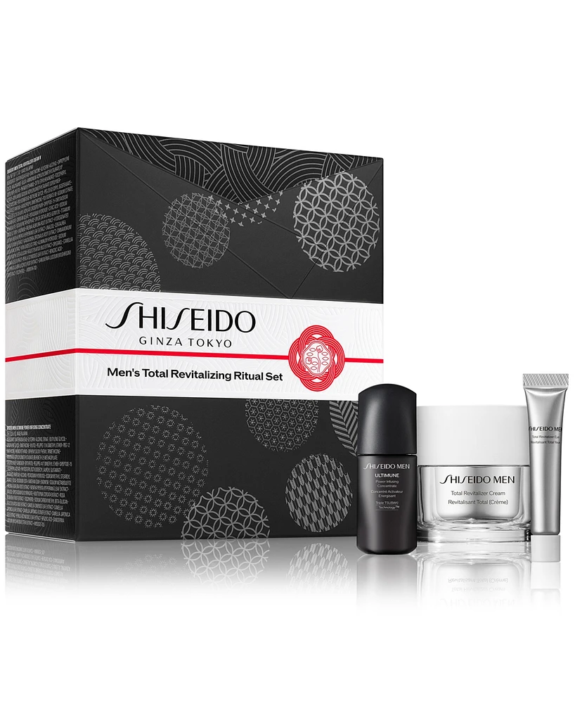Shiseido 3-Pc. Men's Total Revitalizing Ritual Set