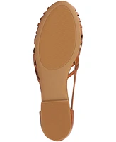 Journee Collection Women's Ekko Woven Round Toe Flats