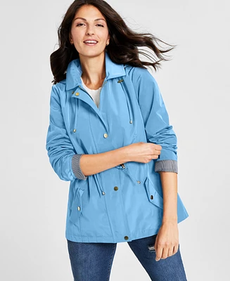 Style & Co Women's Hooded Anorak