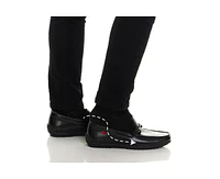 Marc Joseph New York Elliot Road Hands-Free Slip On Technology Leather Buckle Loafers