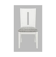 Urban Icon Contemporary Slotback Upholstered Dining Chair (Set of 2)