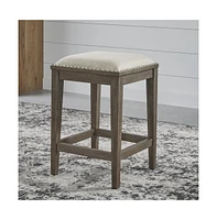 Liberty Furniture Americana Farmhouse Upholstered Console Stool