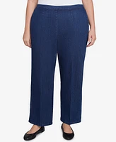 Alfred Dunner Plus Size Free Spirit Short Length Denim Jeans