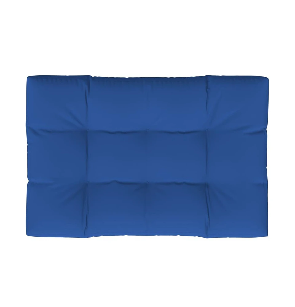 Pallet Cushion Royal Blue 47.2"x31.5"x4.7" Fabric