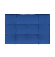 Pallet Cushion Royal Blue 47.2"x31.5"x4.7" Fabric