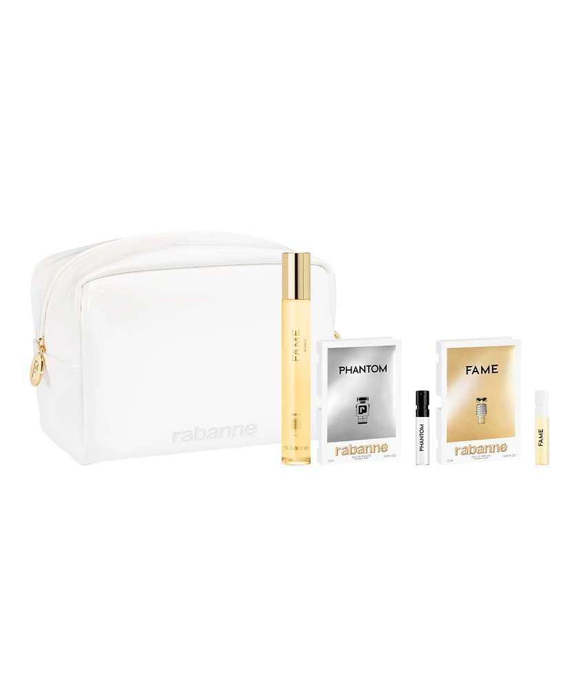 Free 4-Pc. Gift with $122 purchase from the Rabanne Women's Fame fragrance and/or body collection