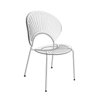 Opulent Series Modern Clear Dining Chair Set of 2