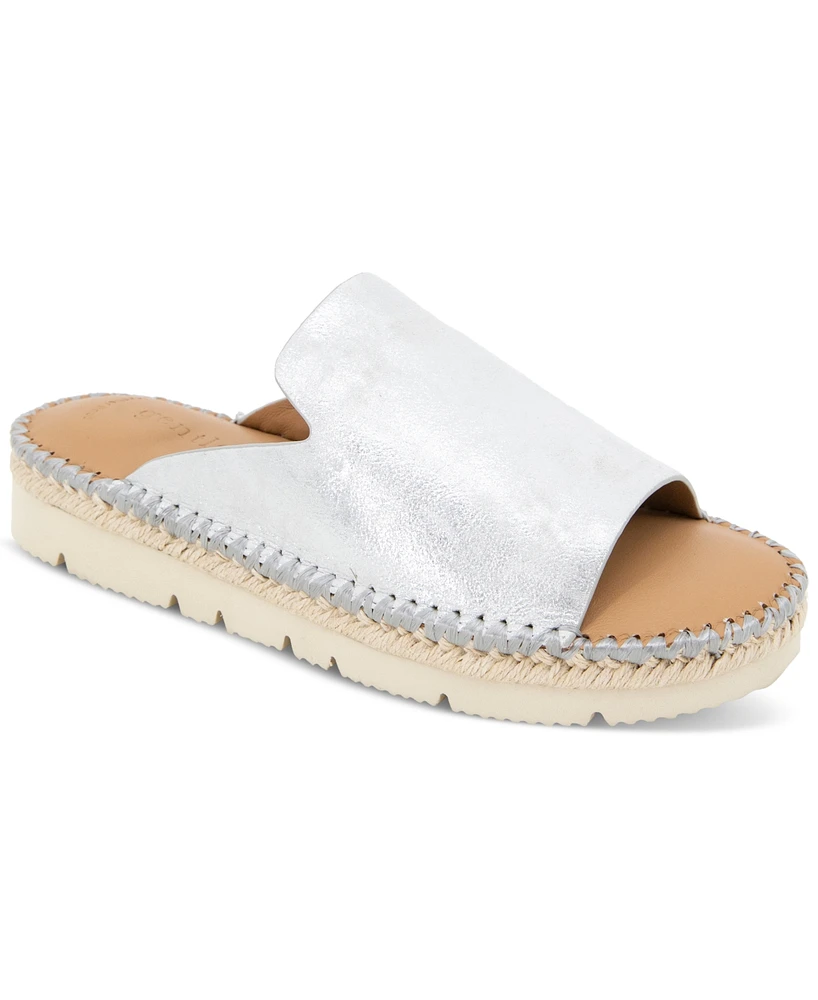 Gentle Souls Women's Leilani Slide Flatform Sandals