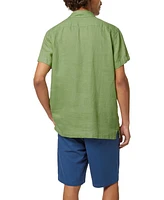 Scotch & Soda Men's Short-Sleeve Linen Shirt