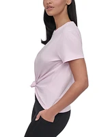Dkny Women's Studded-Logo T-Shirt