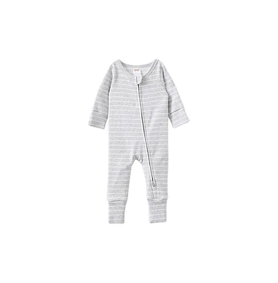 Cotton On Baby Boys The Billie Long Sleeve Rib Romper