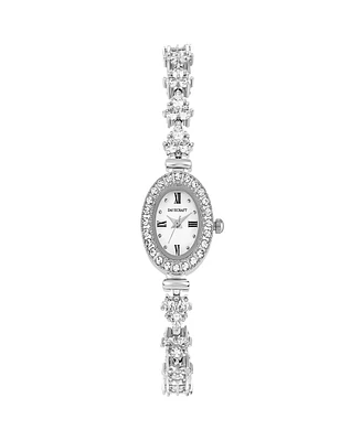 Danecraft Women's Fine Silver-Plated Analog Watch