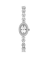 Danecraft Women's Fine Silver-Plated Analog Watch