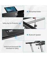 Italian Designed Folding Treadmill with Heart Rate Belt and Fatigue Button