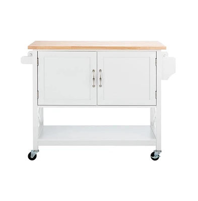 Kesler 2 Door 1 Shelf Cart