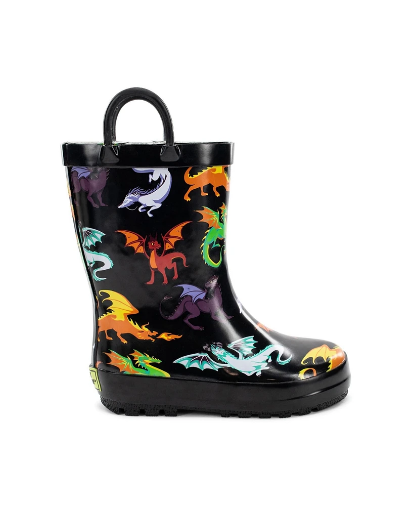 Western Chief Boys Dragon Rain Boot