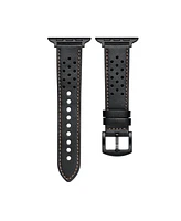 Posh Tech Derek Perforated Leather Band for Apple Watch, Fits All Apple Watch Models