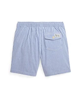 Polo Ralph Lauren Big Boys Traveler Stretch Seersucker Swim Trunk