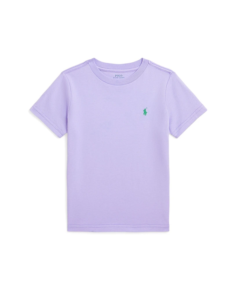 Polo Ralph Lauren Toddler and Little Boys Cotton Jersey Crewneck T-Shirt