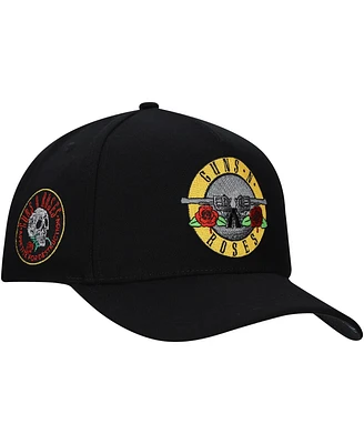 Lids Men's Black Guns N Roses Appetite for Destruction A-Frame Adjustable Hat