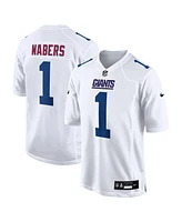 Nike Men's Malik Nabers Tundra White New York Giants Fashion Jersey